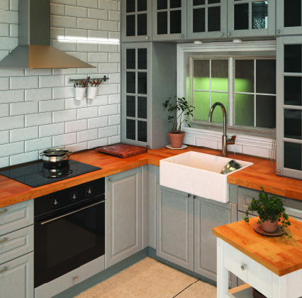 BUTLER SINK - Plain Single Bowl Lifestyle