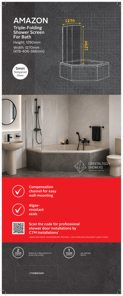 AMAZON SCREEN FOR BATH - CTSHBS0001