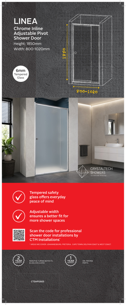 LINEA SHOWER DOOR - CTSHPS905