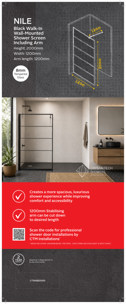 NILE SHOWER SCREEN - CTSHSB2000