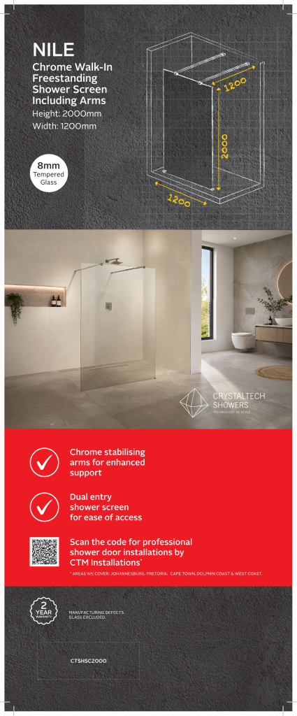 NILE SHOWER SCREEN - CTSHSC2000
